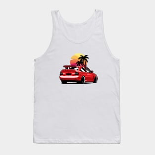 Red Escort RS Sunset Tank Top